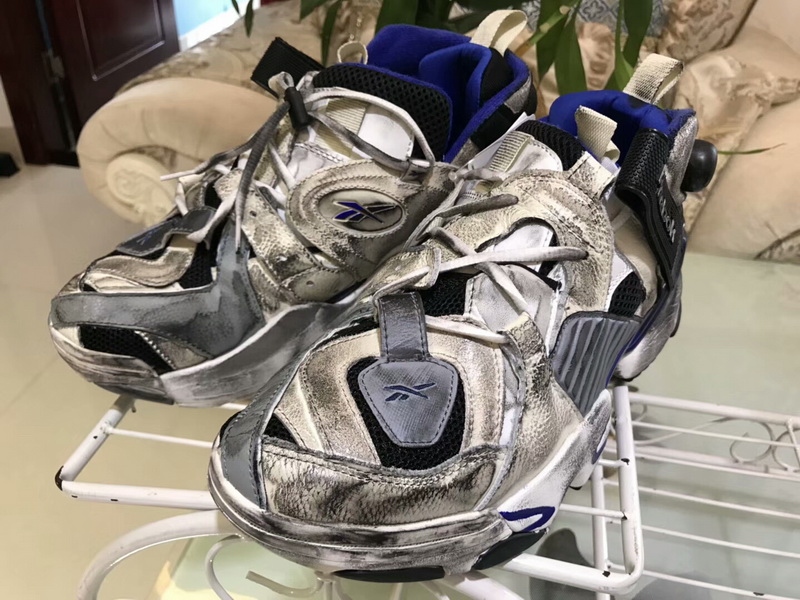 Authentic Vetements x Reebok Genetically Modified Pump Sneaker 